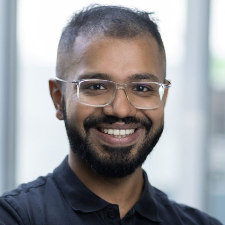 steve prabu profile pic smiling wearing glasses 768x768